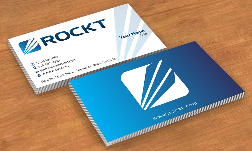 Visitenkarten-Design von Sbss für Rockt | Design #1942937