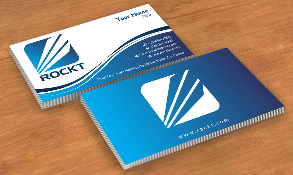 Visitenkarten-Design von Sbss für Rockt | Design #1942957