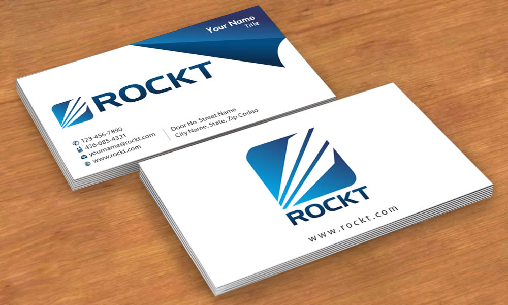 Visitenkarten-Design von Sbss für Rockt | Design #1942967