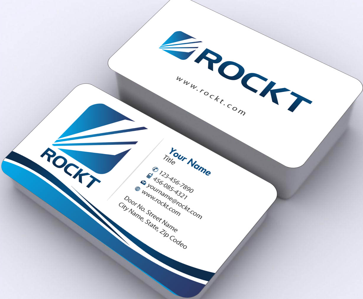 Business Card Design by Sbss for Rockt | Design #1943032