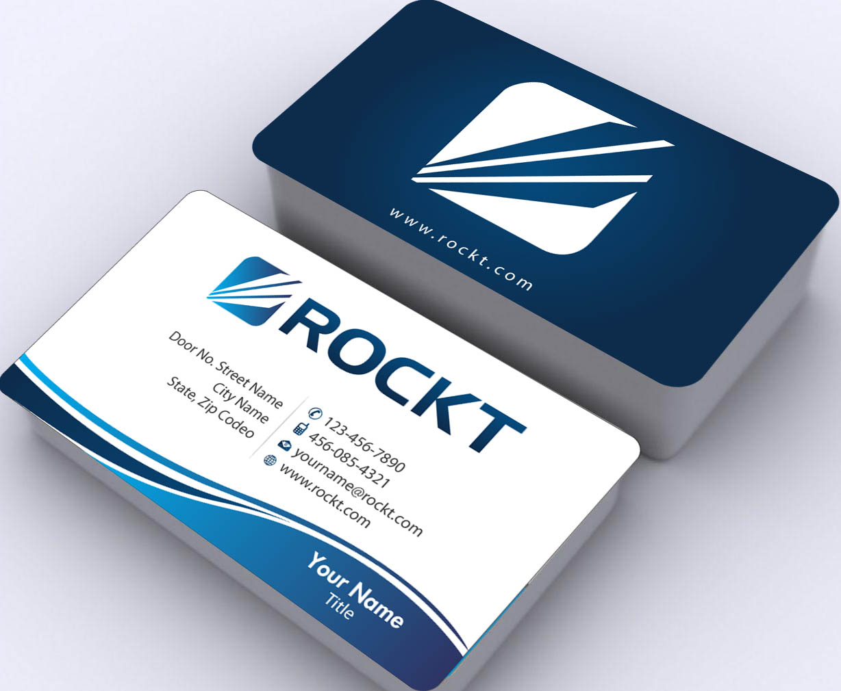 Visitenkarten-Design von Sbss für Rockt | Design #1943046