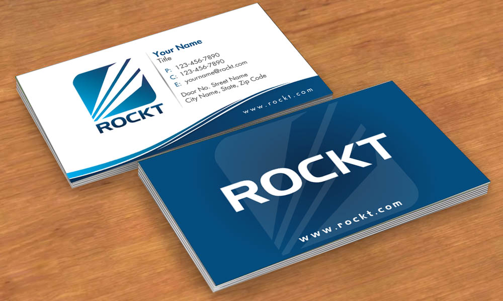 Visitenkarten-Design von Sbss für Rockt | Design #1943054