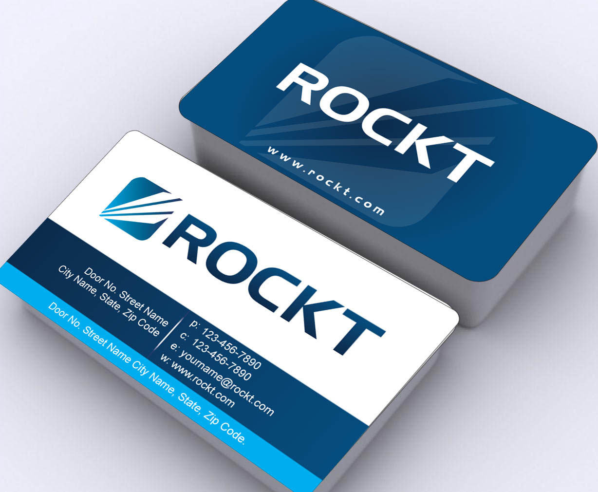 Visitenkarten-Design von Sbss für Rockt | Design #1943106