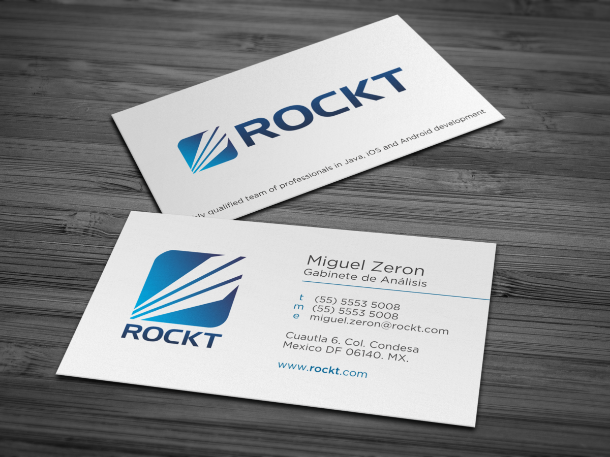 Visitenkarten-Design von HYPdesign für Rockt | Design #1892704
