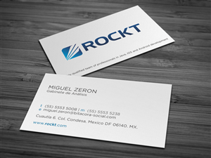Visitenkarten-Design von HYPdesign für Rockt | Design: #1892710