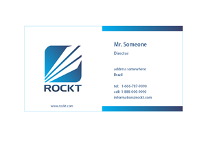 Business Card Design by sgarchdesign for Rockt | Design: #1895383