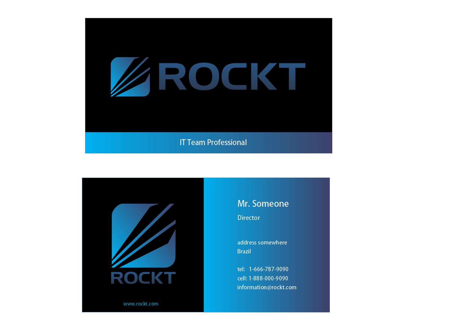 Business Card Design by sgarchdesign for Rockt | Design #1910166