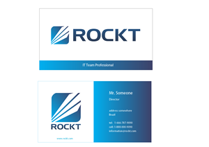 Business Card Design by sgarchdesign for Rockt | Design: #1910181