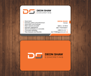 Business Card Design by Stylez Designz for this project | Design: #7524173