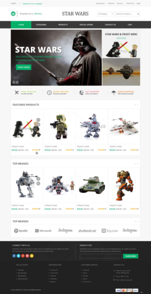 Web Design by pb for this project | Design: #7481491