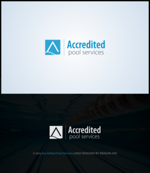 Logo Design by Exotic Blue for Accredited Pool Services | Design: #7485201