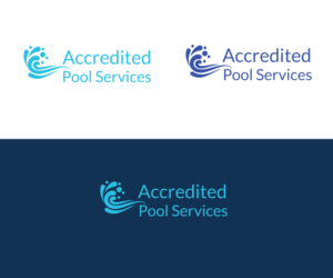 Logo Design by Hana M. for Accredited Pool Services | Design: #7491013