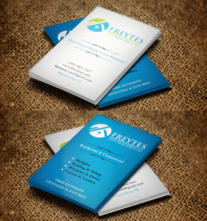 Residential and Comercial Roofing and Siding Business card design | Business Card Design by Pointless Pixels India