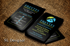 Residential and Comercial Roofing and Siding Business card design | Diseño de Tarjeta de Presentación por SL Designer