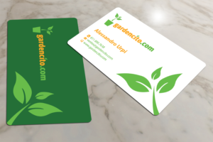 landscaping business card designs