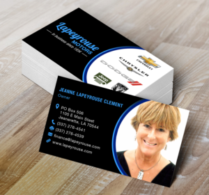 Business Card Design by MIND for LAPEYROUSE MOTORS | Design: #7587284