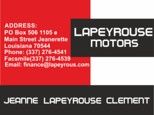 Business Card Design by vermosys for LAPEYROUSE MOTORS | Design: #7594344