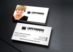 Business Card Design by Creations Box 2015 for LAPEYROUSE MOTORS | Design: #7475106
