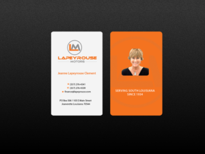 Business Card Design by Creations Box 2015 for LAPEYROUSE MOTORS | Design: #7475110