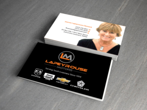 Business Card Design by Creations Box 2015 for LAPEYROUSE MOTORS | Design: #7513488