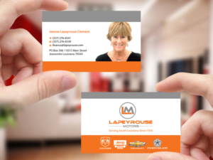 Business Card Design by Creations Box 2015 for LAPEYROUSE MOTORS | Design: #7513492