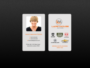 Business Card Design by Creations Box 2015 for LAPEYROUSE MOTORS | Design: #7517486