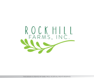 Logo Design by isabel paoli for Rock Hill Farms, Inc. | Design: #7482262
