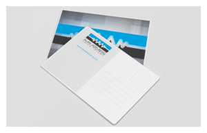 Alan Adelberg Voice Talent Postcard Design | Postcard Design by Silkyluss