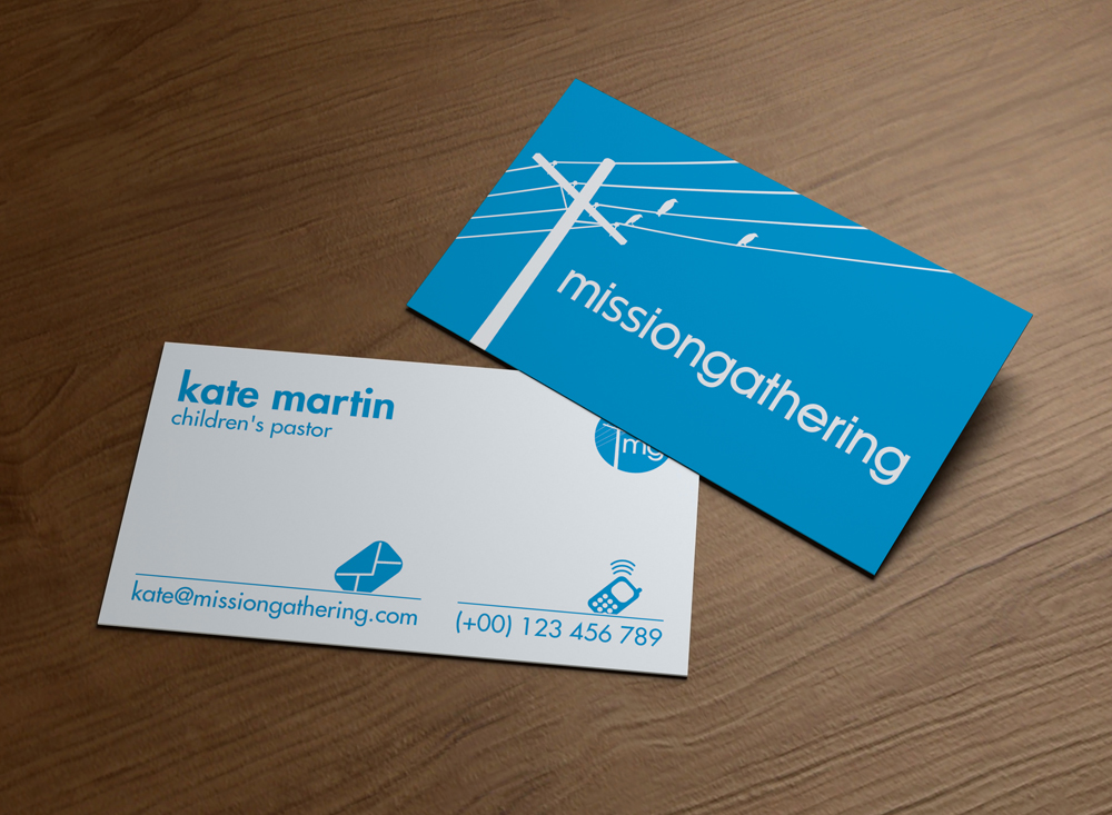 Business Card Design by MPStudio for Missiongathering Christian Church | Design #1880998