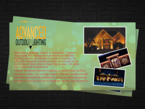Postcard Design by ESolz Technologies for Advanced Outdoor Lighting | Design #7497932