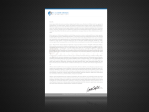 Letterhead Design by Hsi Graphics for this project | Design: #7467592