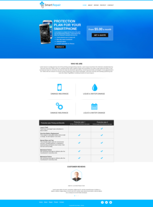 Web Design par Wings on web pour Smart Repair 4U | Design : #7523833