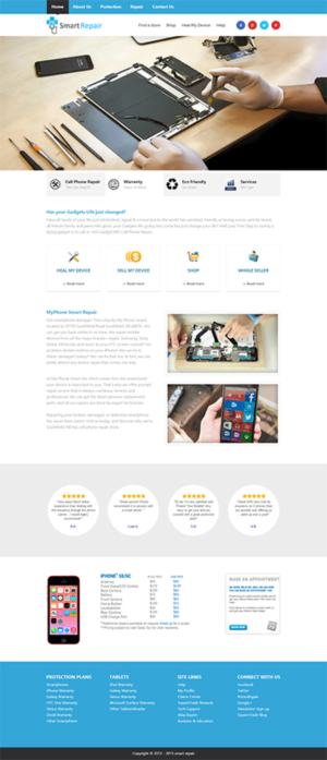 Web Design by web deskers for Smart Repair 4U | Design #7499360
