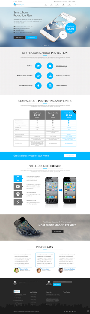 Web Design par Benjamin pour Smart Repair 4U | Design : #7520715
