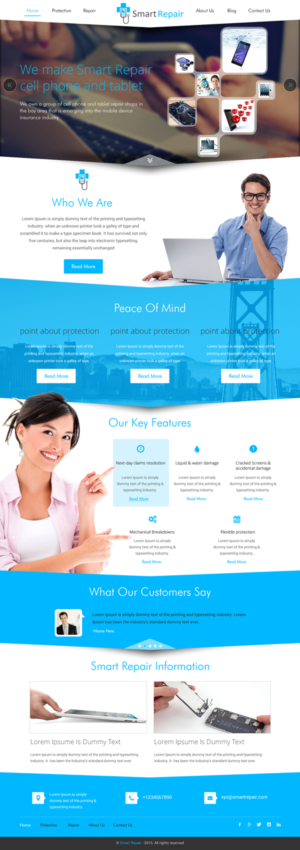 Web Design by rightway for Smart Repair 4U | Design: #7525861