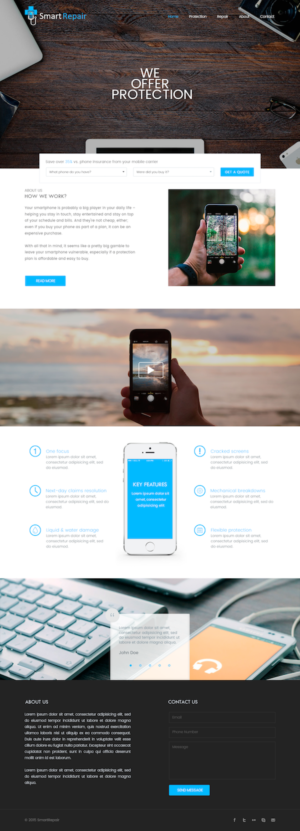 Web Design par dii pour Smart Repair 4U | Design : #7526514