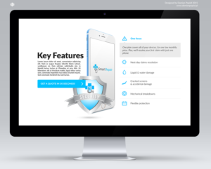 Web Design par Damian Popiol pour Smart Repair 4U | Design : #7513208