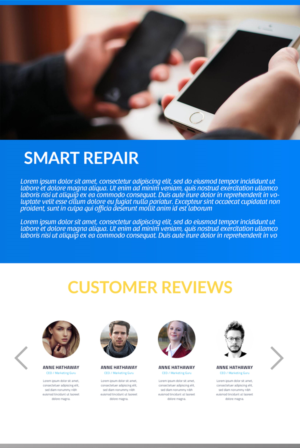 Web Design par Buney pour Smart Repair 4U | Design : #7479141