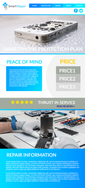 Web Design par Buney pour Smart Repair 4U | Design : #7479143