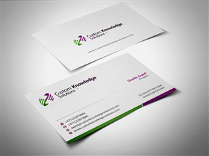 Stationery Design by BrandWar for Custom Knowledge Solutions LLP | Design: #1876438