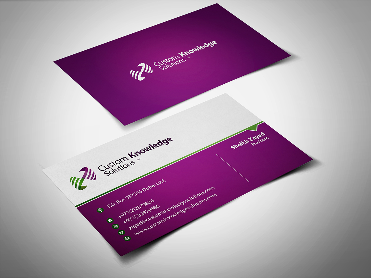 Diseño de Papelería por BrandWar para Custom Knowledge Solutions LLP | Diseño #1876453