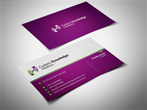 Stationery Design by BrandWar for Custom Knowledge Solutions LLP | Design: #1876453