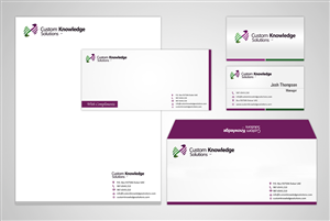 Stationery Design by Owaisias for Custom Knowledge Solutions LLP | Design: #1875917