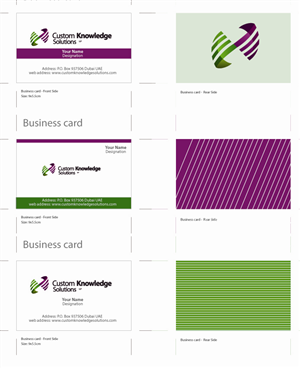 Stationery Design by OurDreams for Custom Knowledge Solutions LLP | Design: #1876586