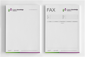 Stationery Design by logodentity for Custom Knowledge Solutions LLP | Design: #1877411