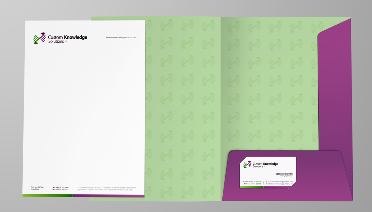 Schreibwaren-Design von logodentity für Custom Knowledge Solutions LLP | Design #1877414