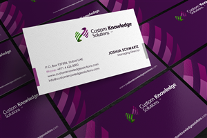 Stationery Design by logodentity for Custom Knowledge Solutions LLP | Design: #1880266