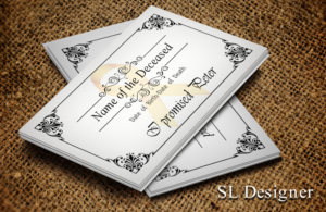 I Promised Peter | Business Card Design by SL Designer