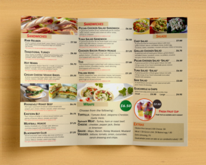 Menu Design by Aether Designs for Hydration Station | Design: #7504670