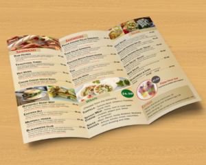 Menu Design by Aether Designs for Hydration Station | Design: #7504687